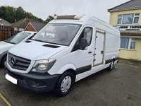 Mercedes-Benz Sprinter 2.1TD 313CDI LWB Fridge Overnight Standby Slap Side Door