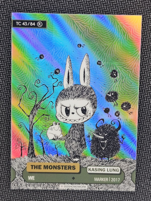 その他 labubu how2work series3 UR GLORY 95/84 2025 How2Work The Monsters Labubu Series 3 We 43/84 Rare #1 R | eBay