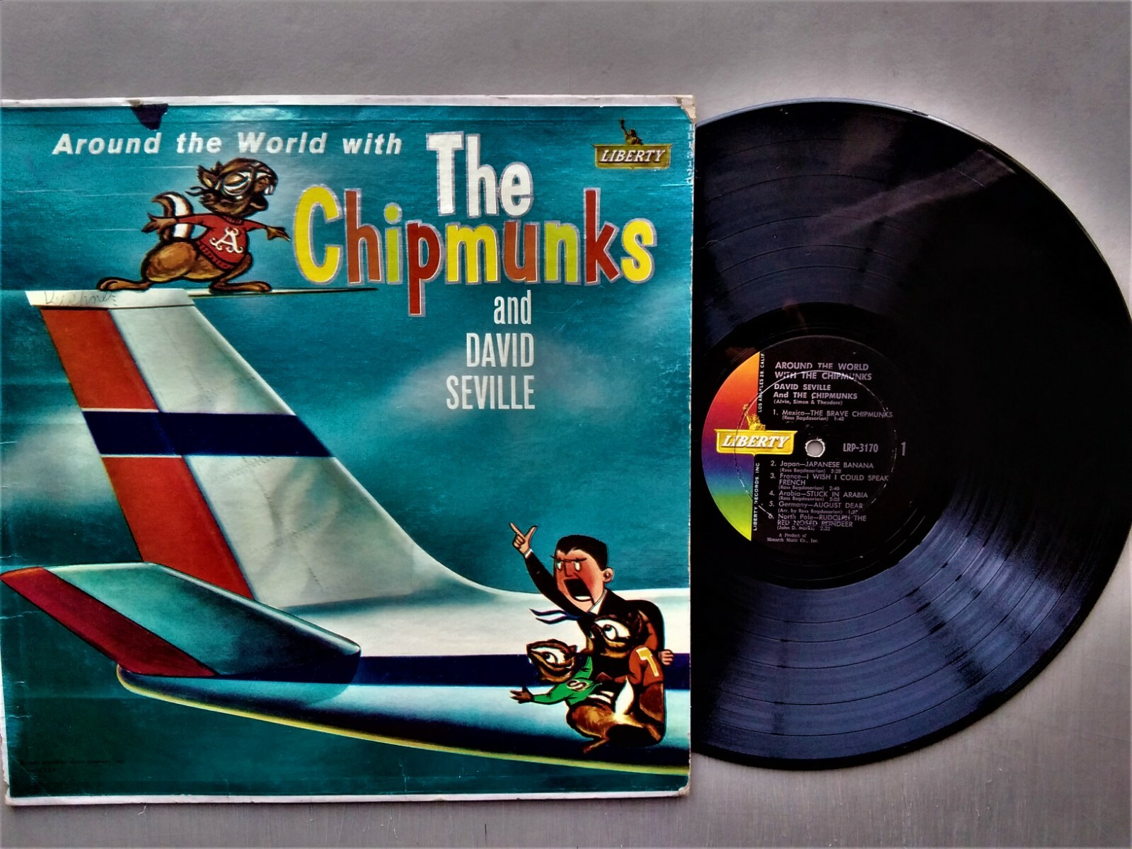 David Seville 33rpm LP Vinyl 12-inch Liberty Records #LRP