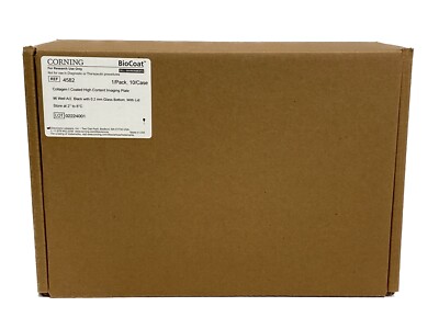 (10/Cs) CORNING Collagen I 96-Well Half Area High Content Imaging Microplates 