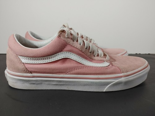 light pink canvas vans