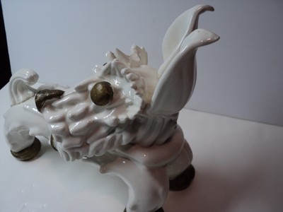 Vintage Dog Statue Kent Art Ware Japanese Art Deco