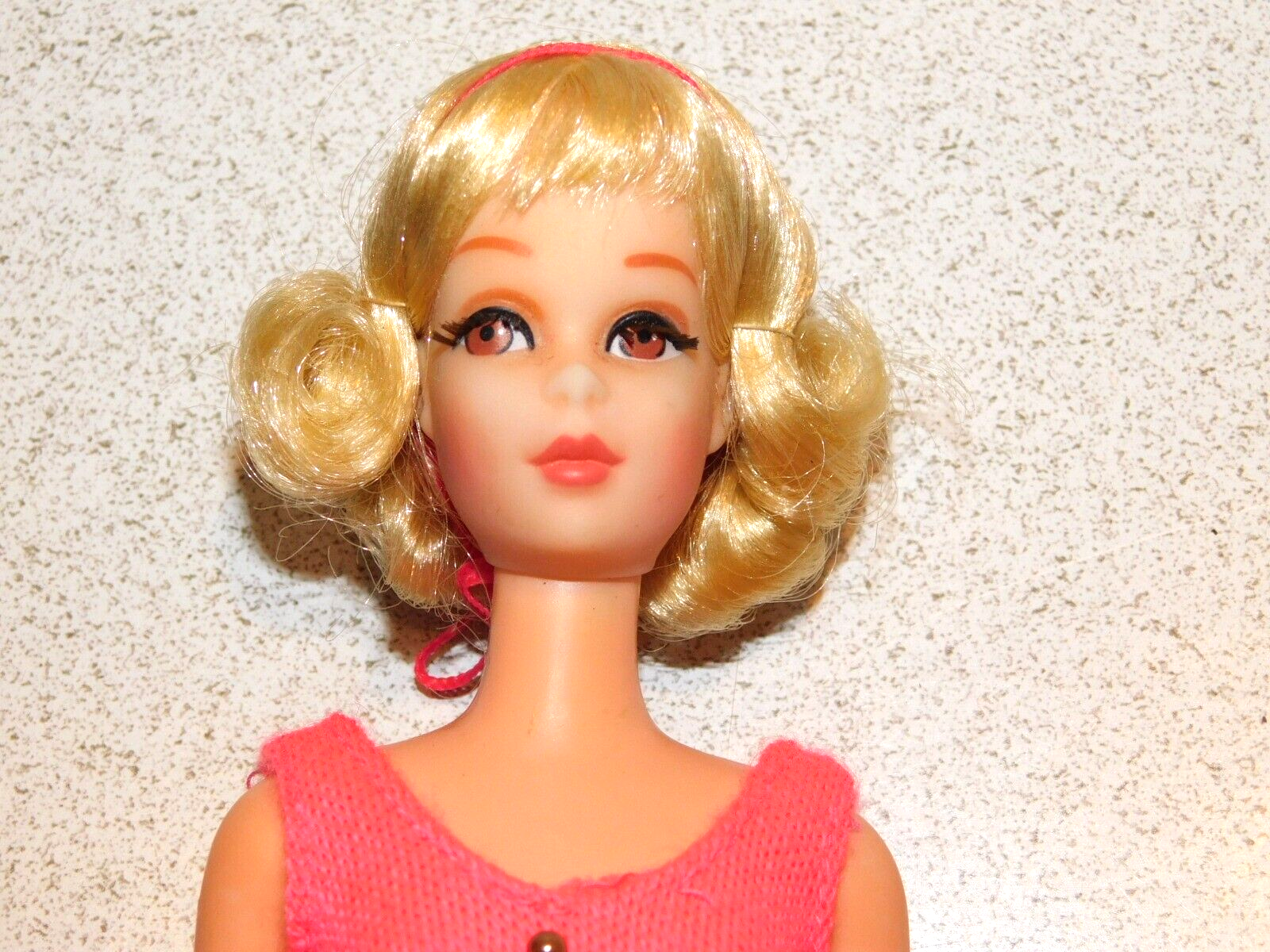 Barbie:  VINTAGE Blonde SHORT FLIP TNT FRANCIE Doll w/Factory Hair Set!