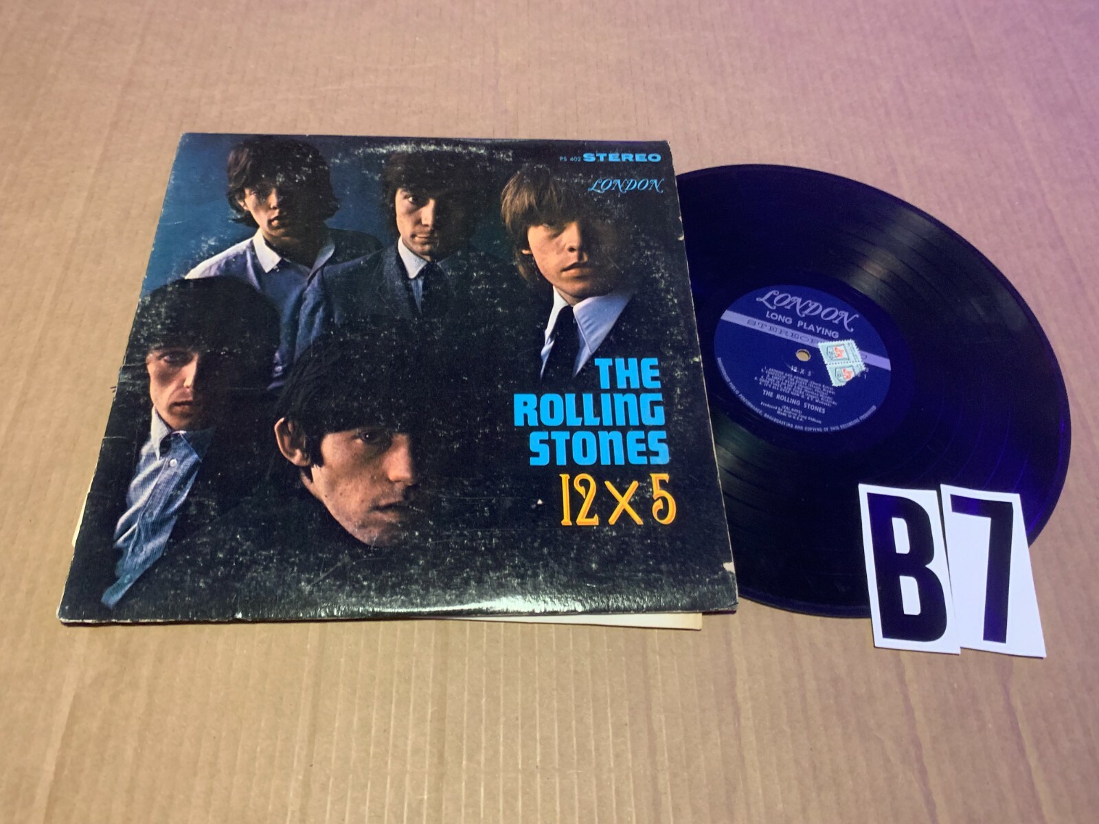 The Rolling Stones 12x5 Record lp original vinyl album The Rolling Stones 12x5 Record lp original vinyl album