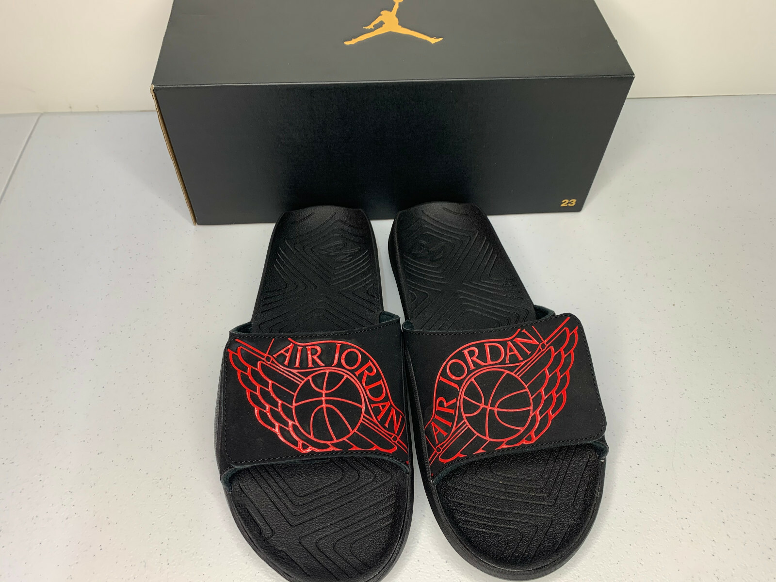 jumpman flip flops