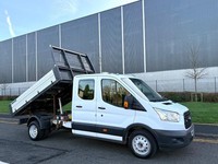 2016 Ford Transit 7 SEATER CREWCAB TIPPER-2.2 TDCI 125 PS-CHAIN DRIVEN ENGINE!! 