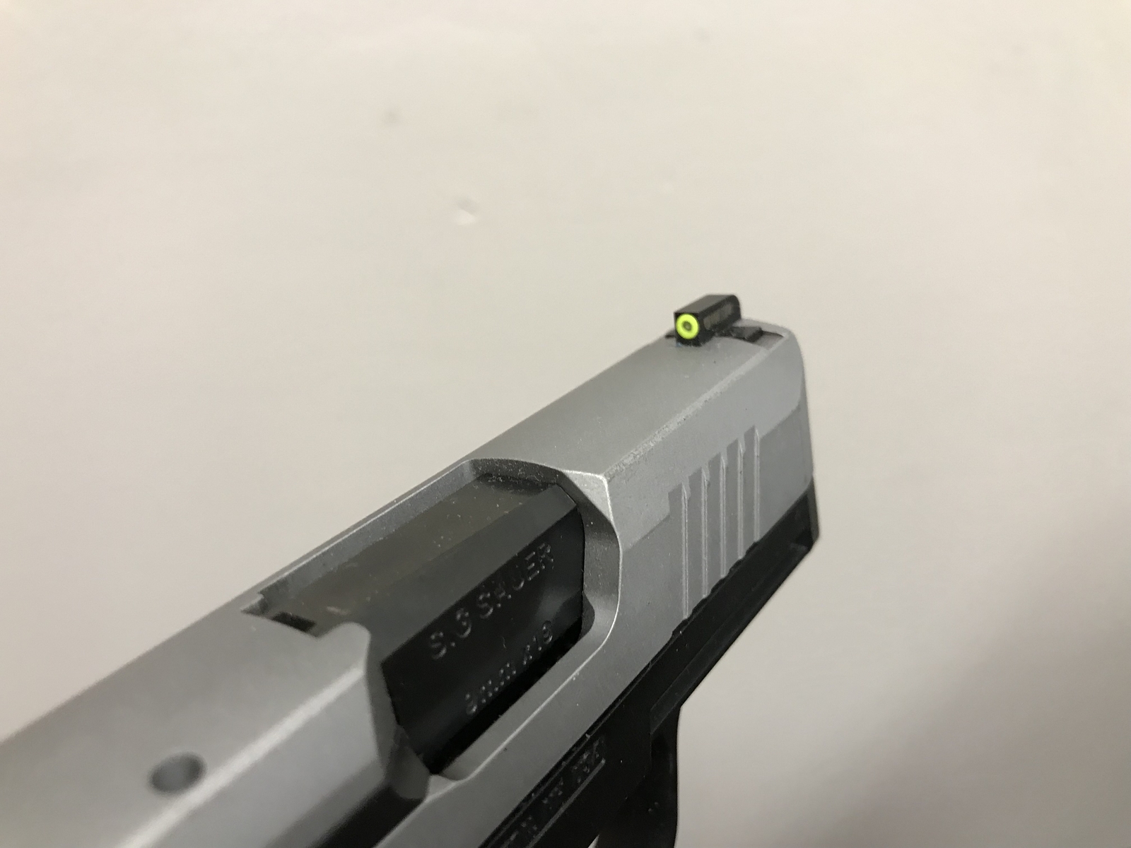 NIGHT FISION Blue Ring 6 Front Sight For Sig P320/P365 (SIG175001