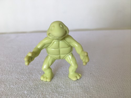 Vintage TMNT Retro Mutagen Ooze Slime Can 2” Baby Turtle