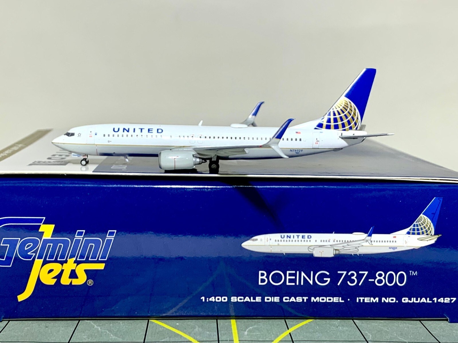 XX2267A JCWING United Airlines / ユナイテッド航空 B747-400