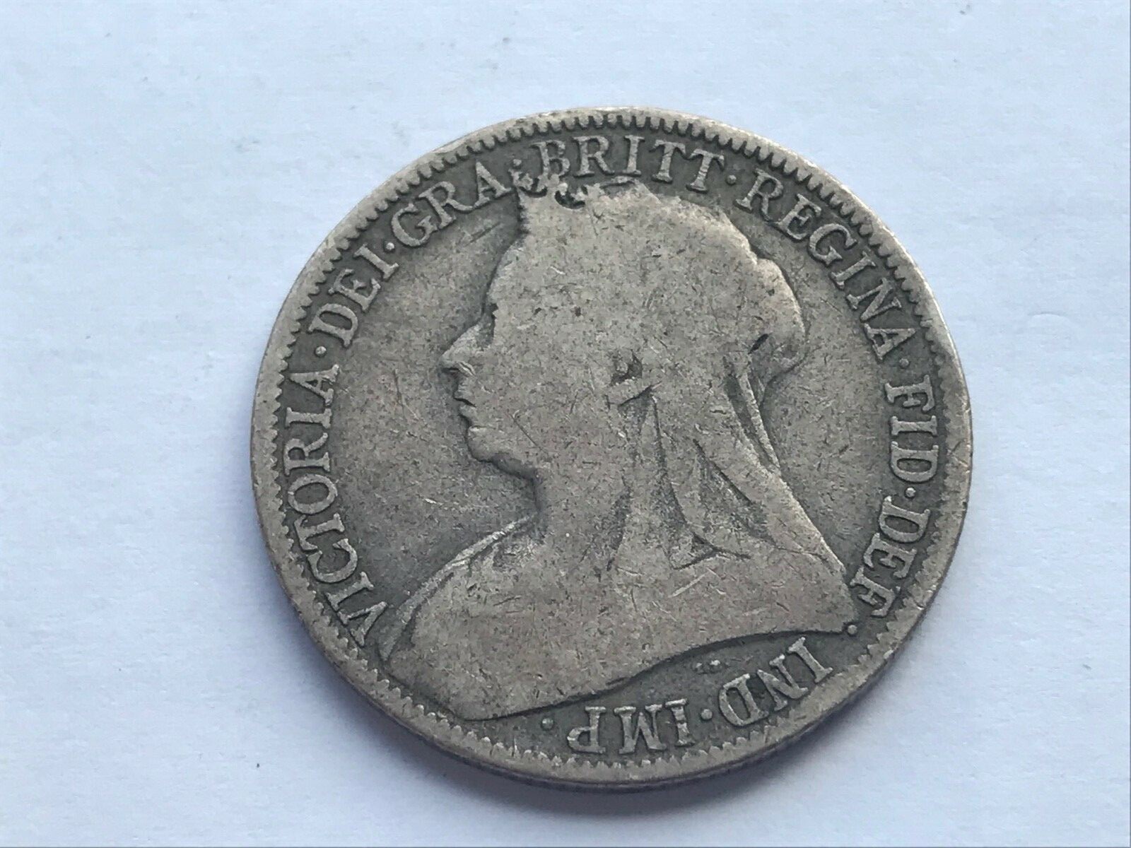 イギリス　1910年　1 Florin　＠１５ 1910 UK florin value, Edward VII