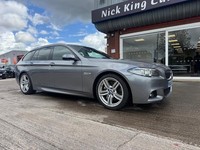2017 BMW 5 Series 525d M Sport 5dr Step Auto ++ PRO MEDIA / LEATHER / 19 INCH AL
