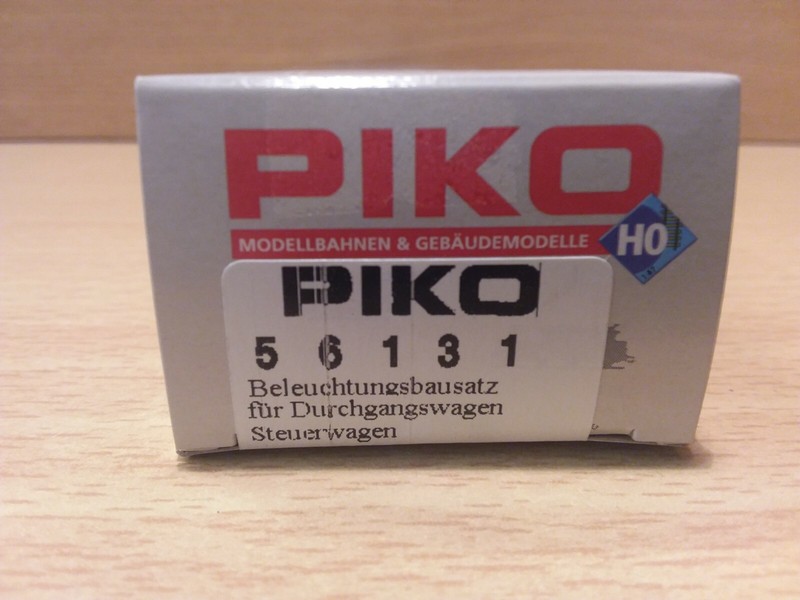 Piko 56131 - Beleuchtungsbausatz F. Durchgangswagen - Neuwertig - Ho -  Ovp