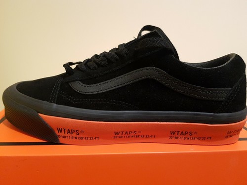 VANS × WTAPS OG OLD SKOOL 26cm Vans x Wtaps Og Old Skool Lx UK6 US7 Black/Orange | eBay UK