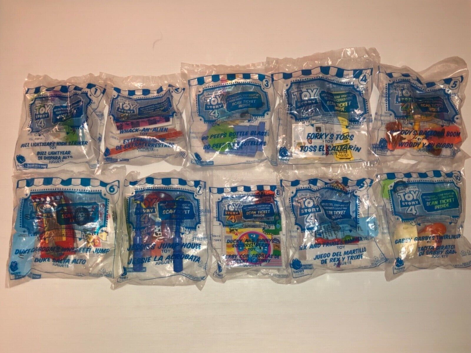 McDonald's Happy Meal Toys 2019 Toy Story 4 Collection McDonald's Happy Meal Toys 2019 Toy Story 4 Collection
