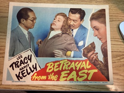 Betrayal from the East 11''x14'' Lobby Card Nancy Kelly Lee Tracy Crime-Noir