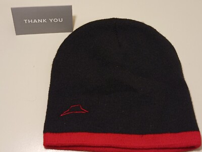 Pizza Hut Beanie Cap Hat Black Red Wing Street 2011 Rare