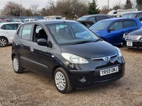 LATE 2009 LOW MILEAGE HYUNDAI I10 1.2 5 DOOR 5 SPEED MANUAL BLACK ULEZ COMPLIANT