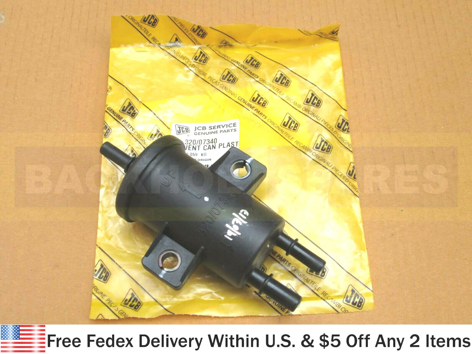 JCB PARTS - GENUINE JCB FUEL SYSTEM AIR VENT CAN (PART NO JCB PARTS - GENUINE JCB FUEL SYSTEM AIR VENT CAN (PART NO