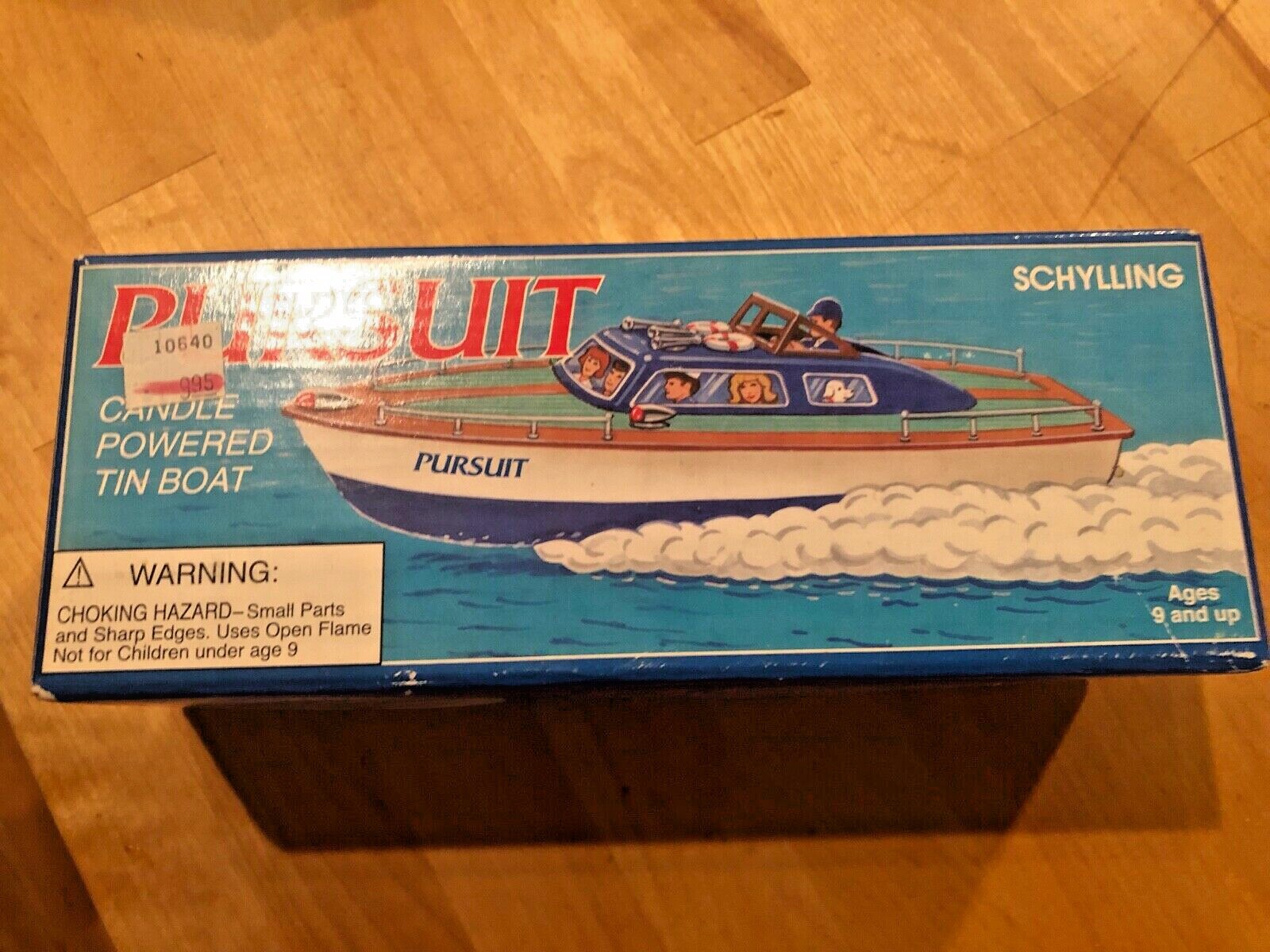 SCHYLLING Candle Powered Tin Boat