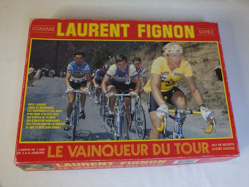 Ancien Jeu De SociÃ©TÃ© - Laurent Fignon --Le Vainqueur Du Tour - De AndrÃ© Hadjez