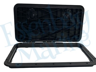 NEW Innovative Product Solutions (520-309) 13'' x 23'' Black Boat Deck Hatch