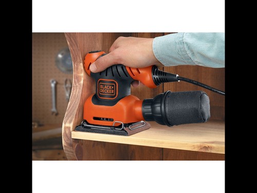 BLACK+DECKER 1/4 Sheet Finishing Sander 120V Corded Electric Portable