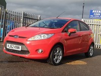 2012 Ford Fiesta 1.25 Zetec Hatchback 5dr Petrol Manual (129 g/km  81 bhp)