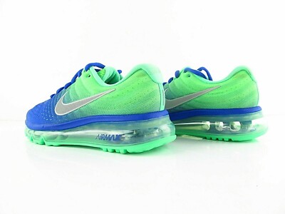 NIKE NIKE AIR MAX 2017 PARAMOUNT BLUE GREEN 851622 400 US_4.5Y UK_4 EUR 36.5