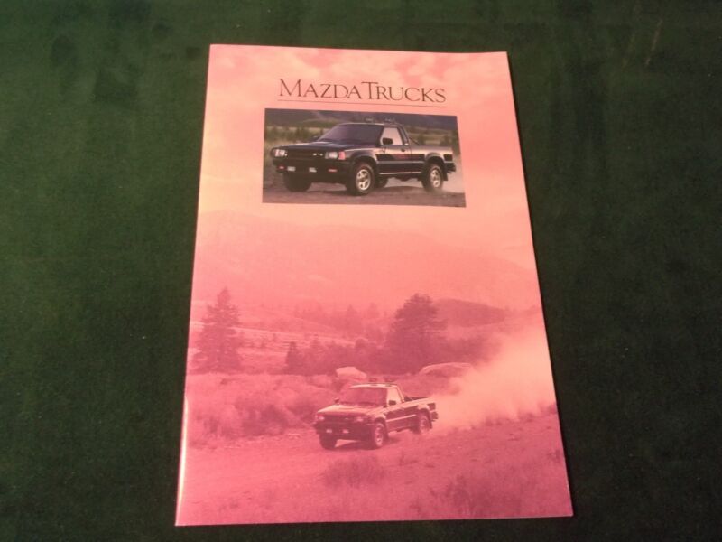 1990 MAZDA PICKUP TRUCK SE5 ORIGINAL SALES BROCHURE MINT (BOX 427)