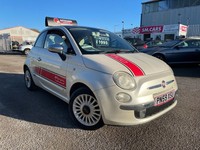 2009 Fiat 500 1.2 Lounge 3dr HATCHBACK Petrol Manual