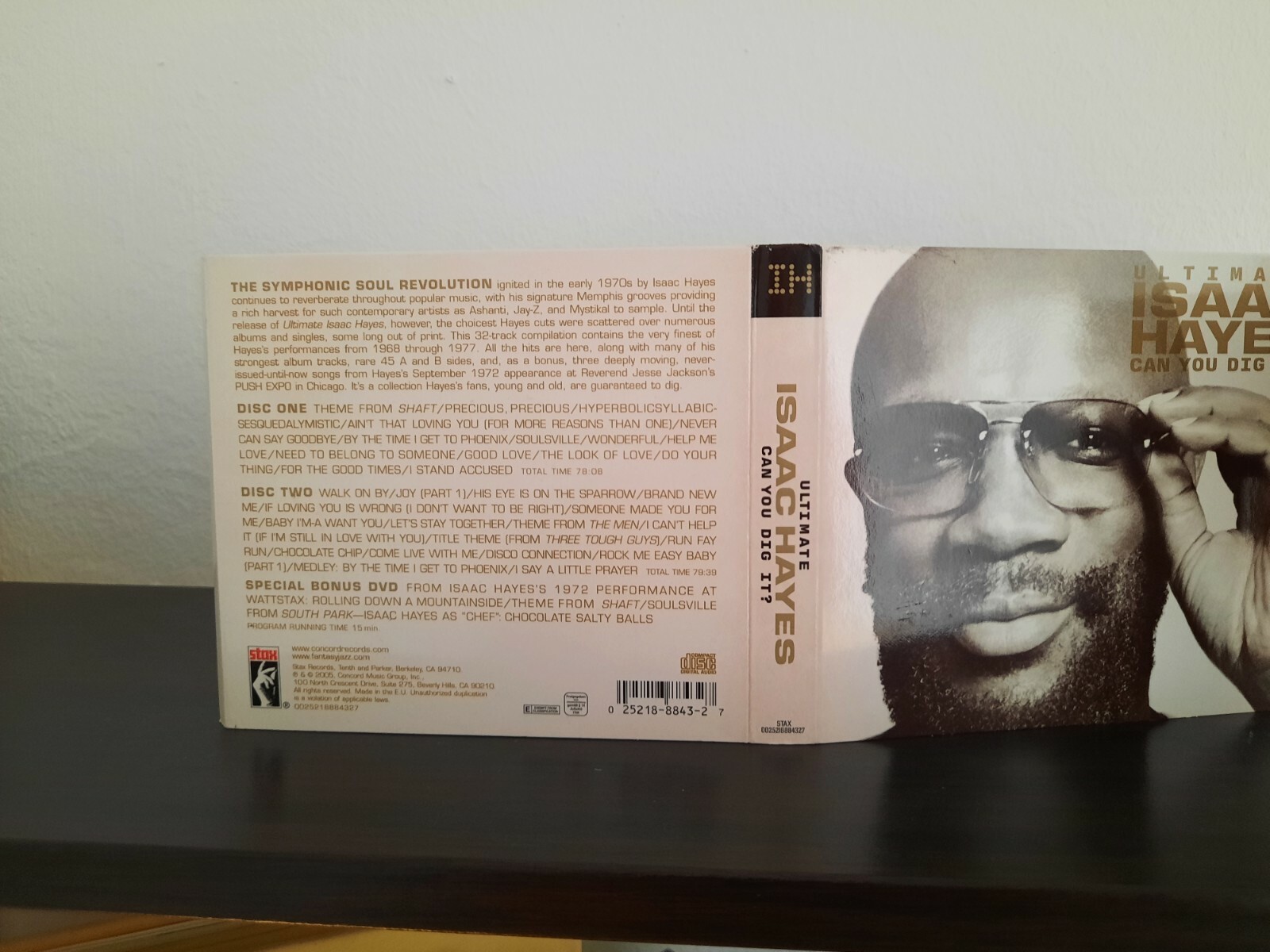 Isaac Hayes Can you Dig it 2 CD/DVD Set