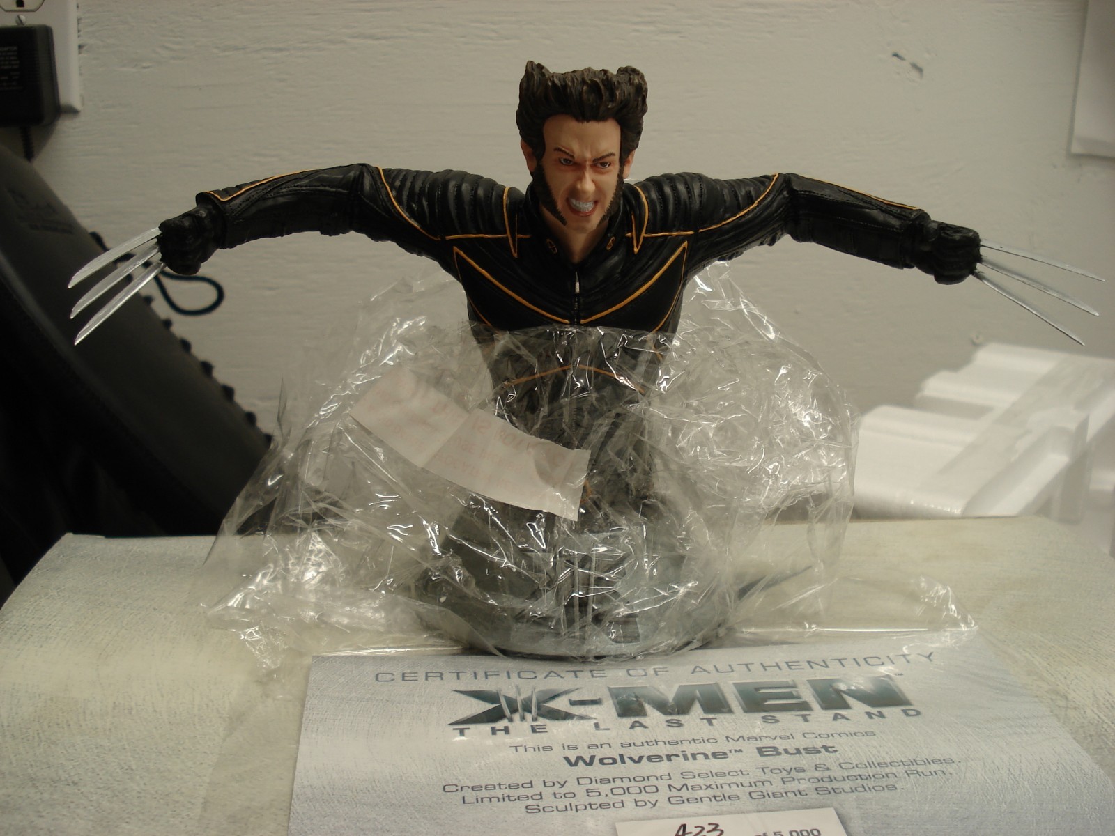 Wolverine Bust Statue X-Men The Last Stand New Gentle Giant Marvel Comics .