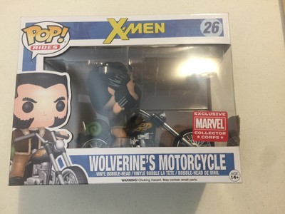 wolverine's motorcycle pop