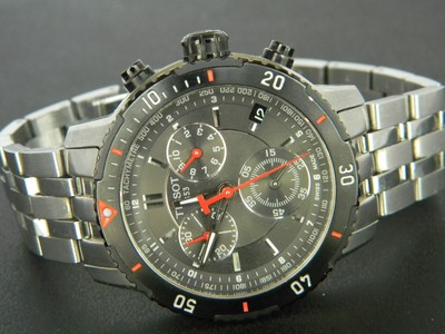 tissot chronograph prs200 tachymetre wrist watch!