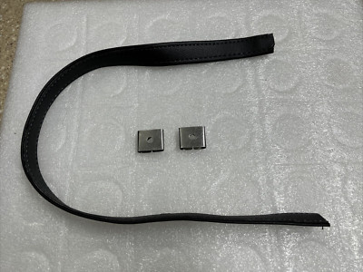 HONDA CL CB SL YAMAHA SUZUKI KAWASAKI SEAT STRAP BUCKLE (BLACK) (#*-266)