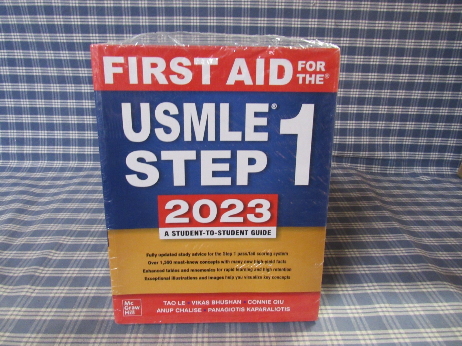First Aid for the USMLE Step 1 2023 (New Sealed) FAST FREE SHIPPING. First Aid for the USMLE Step 1 2023 (New Sealed) FAST FREE SHIPPING.
