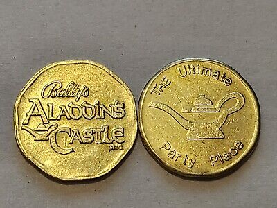 ALADDIN'S CASTLE GAME TOKEN (Magic Lamp) The Ultimate Party Place