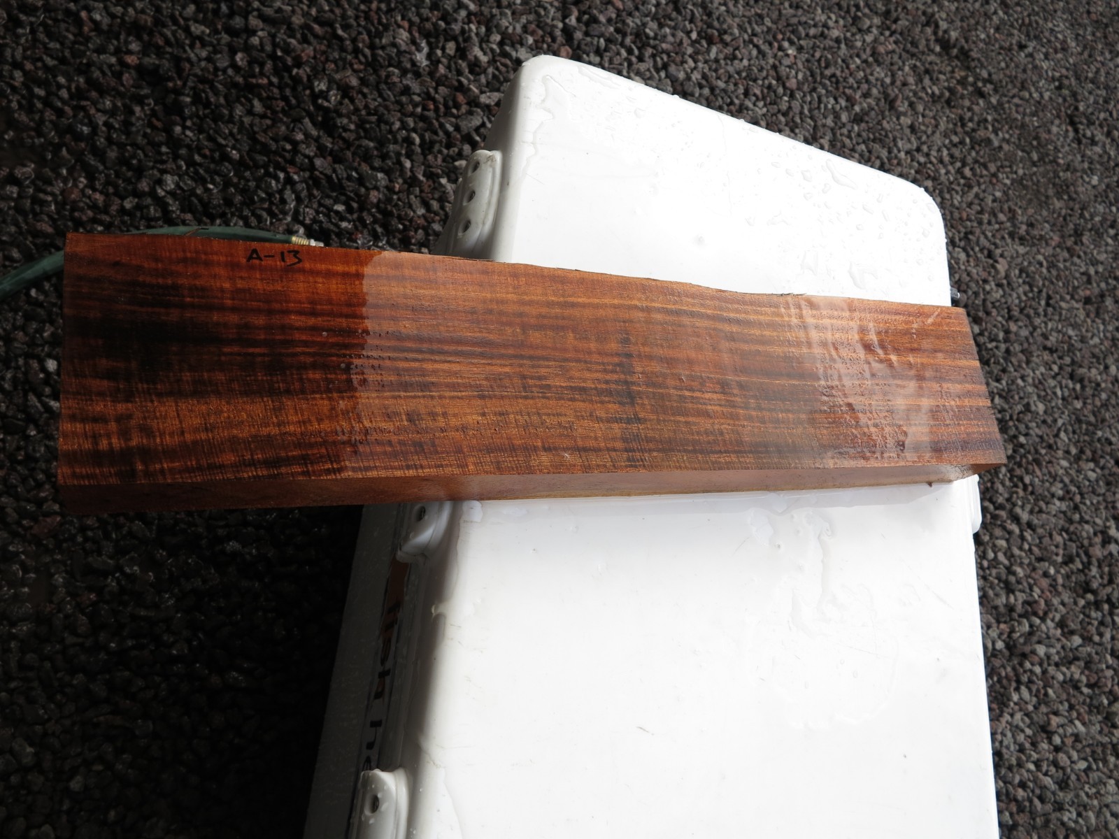 Koa Curly Hawaiian Wood A-13