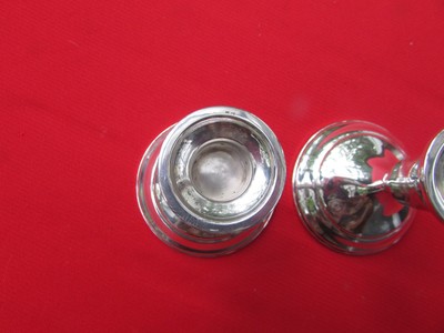 Towle Pair of Sterling Silver Weighted Candlesticks 4