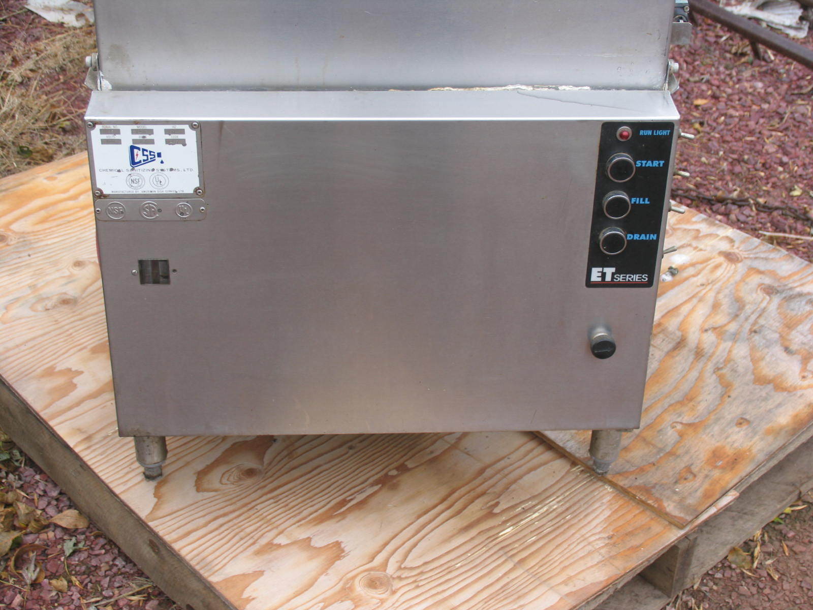 CSS  Under counter Dishwasher Stainless Steel Commercial Restaurant ET-AF