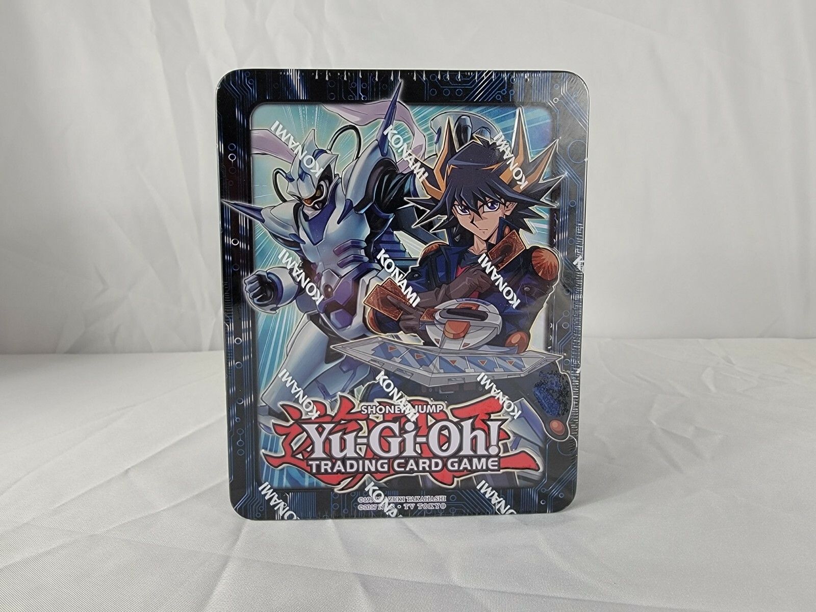 遊戯王OCG デュエルモンスターズ YuGiOh Mega Tin 2018 Yusei Fudo YuGiOh 2018 Yusei Fudo Mega Tin Set 3 Booster Packs Promo