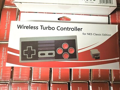 NINTENDO CLASSIC MINI / WII / WII U - WIRELESS CONTROLLER WITH TURBO - 2 PACK