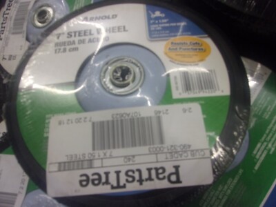  Arnold 490-321-0003 7x1.50 Steel Universal Whee