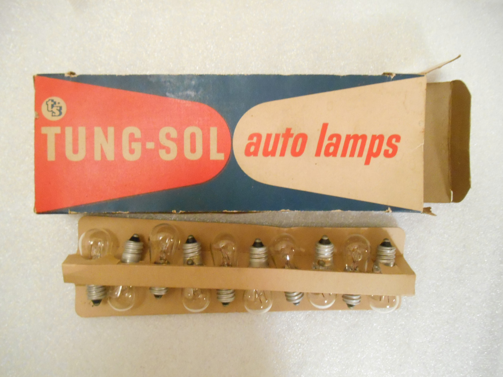10 NIB Tung-Sol 6S6 6W Miniature Incandescent Lamp Light Candelabra Bulbs 115V