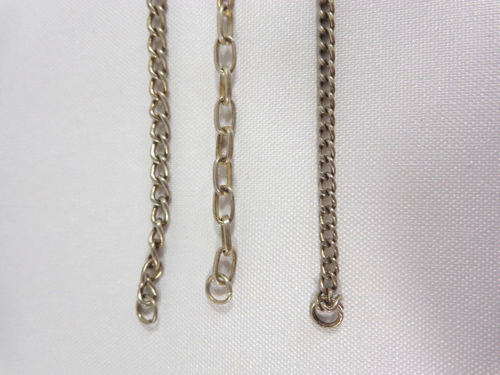 Nickel Tone Chain Bracelets 7