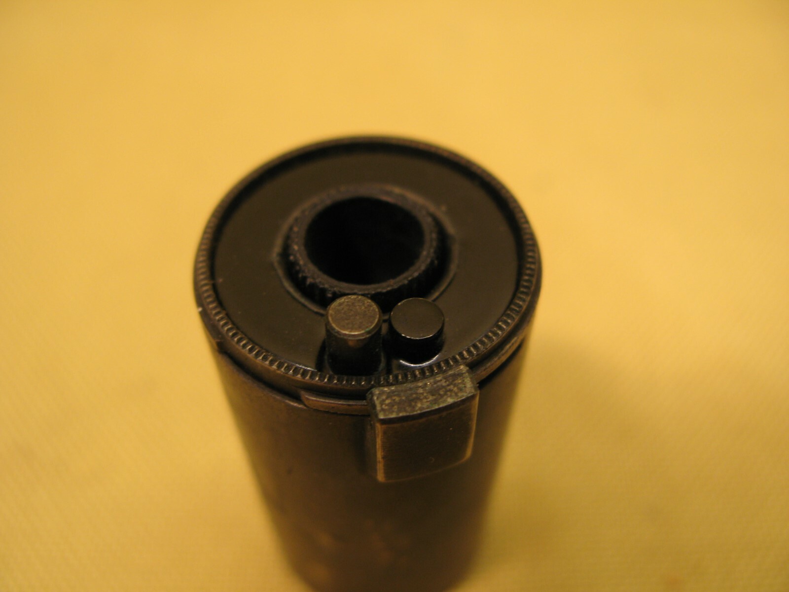 Vintage Metal Reloadable Film Cartridge & Spool