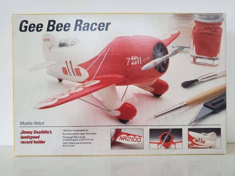 Testors 913 | Jimmy Doolittle'S Gee Bee Racer (1:48) | Neuwertig