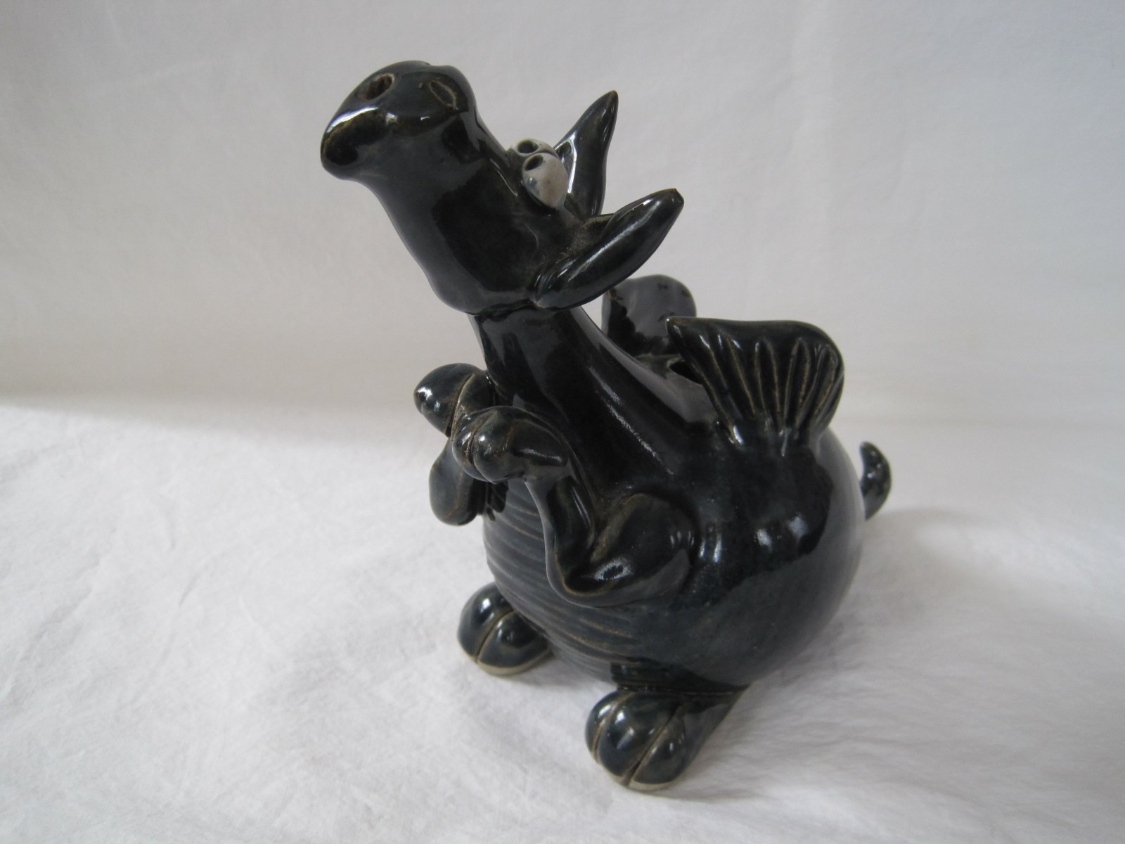 Hogenson Ceramic Dragon Incense Burner