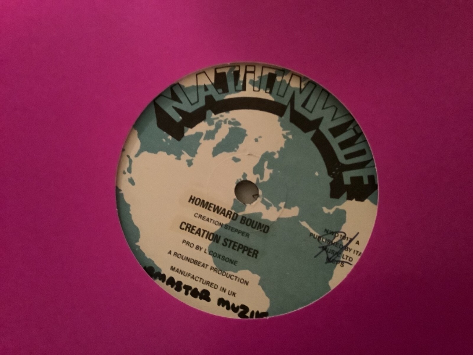 Creation Steppers , Homeward Bound , To Africa , 12