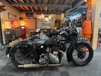 1936 triumph model 5/1 550cc, side car outfit, px welcome